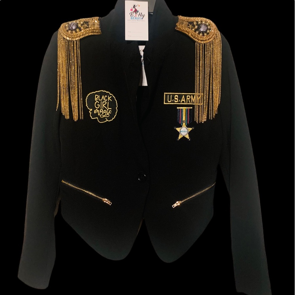 Not so military blazer